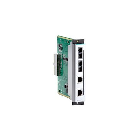 Moxa Fast Eth. Interface Module W/ 2 10/100Baset Ports, Rj45, Cm-600-2Msc/2Tx CM-600-2MSC/2TX